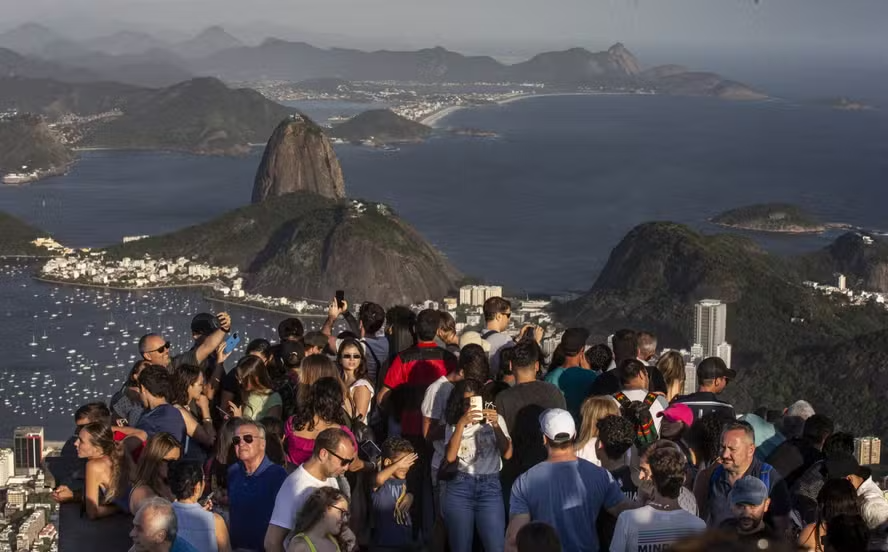 Turistas no Rio