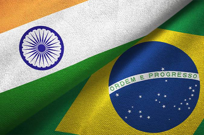 Brasil e &Iacute;ndia